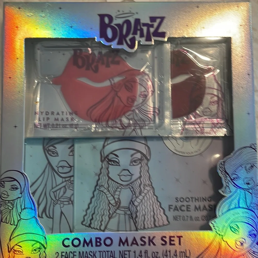 Brats combo Mask set‎ with a brats eyeshadow palette